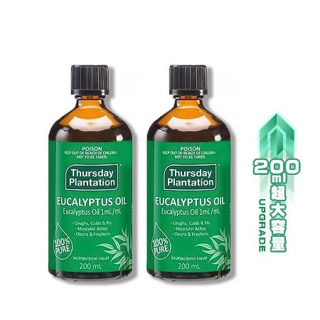 澳洲 星期四農莊
尤加利精油 200mlx2入