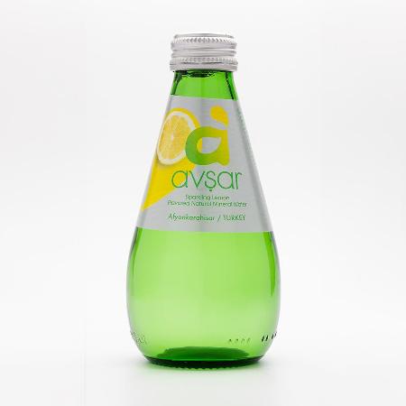 箱購 Avsar艾芙夏 天然氣泡礦泉水-檸檬風味 200ML*24入