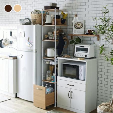 【天空樹生活館】廚房多層隙縫收納架 櫥櫃 電器櫃 隙縫架