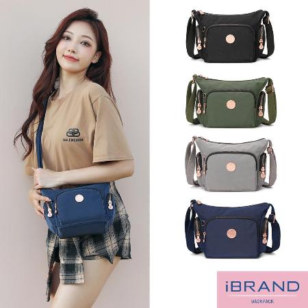iBrand側背包
多功能口袋斜側背包