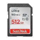 SanDisk Ultra 512GB SDXC UHS-I 記憶卡150MB/s