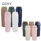 【WOKY 沃廚】All-P輕芯鈦瓷雙飲保溫瓶500ml+780ml