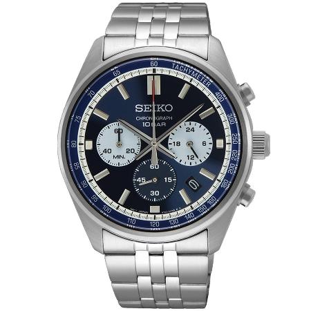 SEIKO精工 CS系列 
熊貓三眼計時腕錶