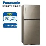 Panasonic 國際牌 580L 雙門無邊框玻璃冰箱 翡翠金 NR-B582TG-N