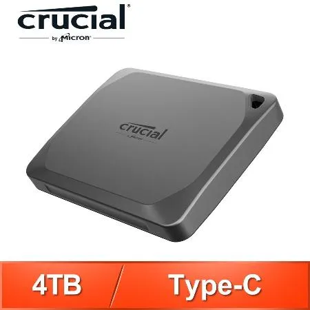 美光Micron Crucial X9 Pro 4TB U3.2 Type C外接式SSD