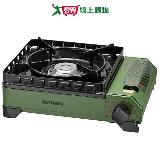Iwatani巖谷 綠武士卡式爐3.3Kw日本製 附收納殼 耐重20kg【愛買】
