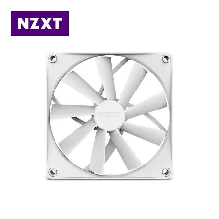 NZXT恩傑 F120Q 12公分 4Pin 靜音扇  (白)