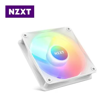 NZXT恩傑 F120 RGB Core 12公分 核心扇 (白)