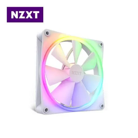 NZXT恩傑 F120 RGB 12公分 海灣扇(白)