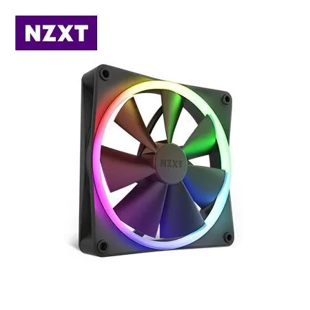 NZXT恩傑 F120 RGB 12公分 海灣扇(黑)