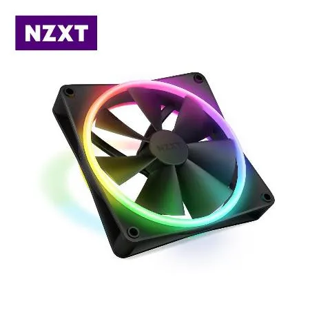 NZXT恩傑 F120 RGB Duo 12公分 雙面彩光海灣扇(黑)