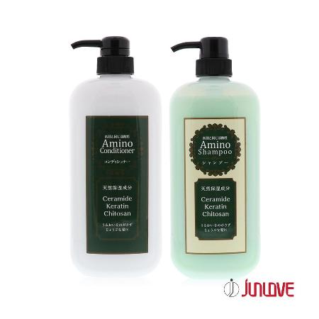 日本Jun Love 胺基酸洗髮精/潤髮乳(1000ml)