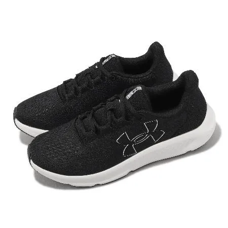 Under Armour 慢跑鞋 Charged Pursuit 3 BL 男鞋 黑 白 緩震 運動鞋 UA 3026523001