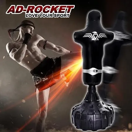 【AD-ROCKET】不動金剛拳擊沙袋 人形限定款/沙包/拳擊/MMA/重訓/健身(兩色任選)