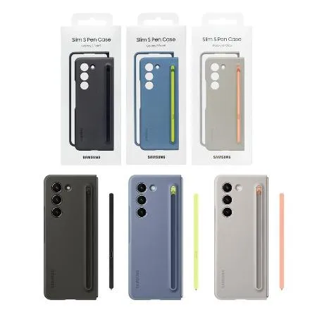 	
SAMSUNG Galaxy Z Fold5 原廠薄型保護殼 ( 附 S Pen ) EF-OF94PC