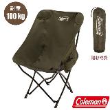 【美國 Coleman】NEXT療癒椅(耐重100kg)折疊椅.導演椅.摺合椅.露營椅.童軍椅/CM-90857 綠橄欖