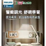 Philips飛利浦 軒坦ECO LED兩用護眼檯燈 無藍光危害 座夾兩用 可調亮度