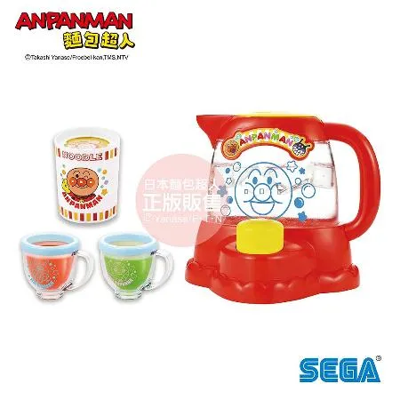 ANPANMAN 麵包超人-感溫變色電茶壺洗澡玩具(3歲以上)