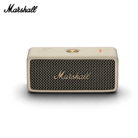 【Marshall】Emberton II 攜帶式藍牙喇叭 奶油白