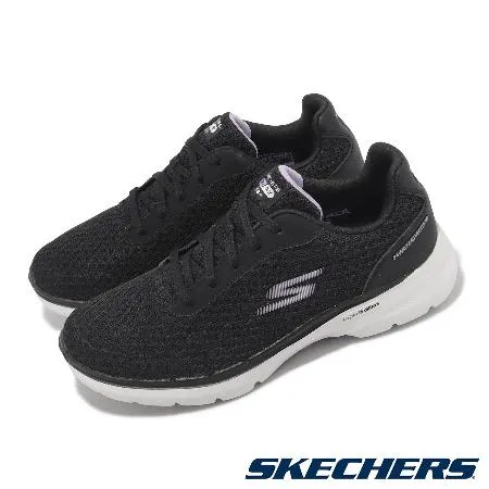 Skechers 休閒鞋 Go Walk 6 女鞋 黑 紫 防水鞋面 瑜珈鞋墊 健走鞋 運動鞋 124549BKLV