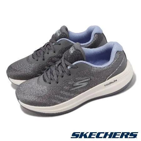 Skechers 慢跑鞋 Go Run Pulse 2.0 女鞋 灰 紫 輕量 固特異 瑜珈鞋墊 路跑 運動鞋 129106CCBL
