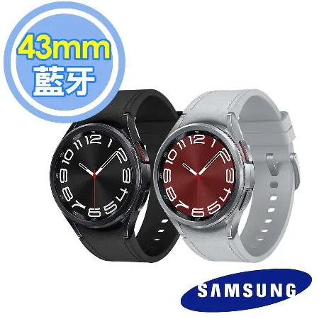 (結帳享超殺價)Samsung Galaxy Watch6 Classic 43mm 藍牙智慧手錶(R950)