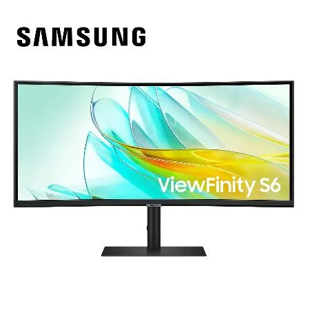 SAMSUNG三星 34型 S6 Ultra WQHD 高解析度曲面顯示器 S34C652UAC