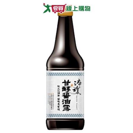 淬釀甘醇醬油露500ML