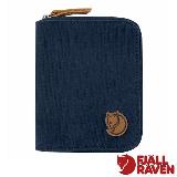 【瑞典 Fjallraven】小狐狸 Zip Wallet 防潑水耐磨錢包/24216-560 海軍藍