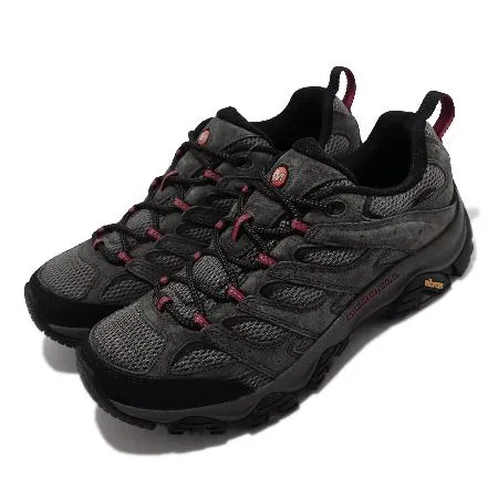 Merrell 登山鞋 Moab 3 GTX 男鞋 灰 黑 防水 戶外 支撐 ML036263