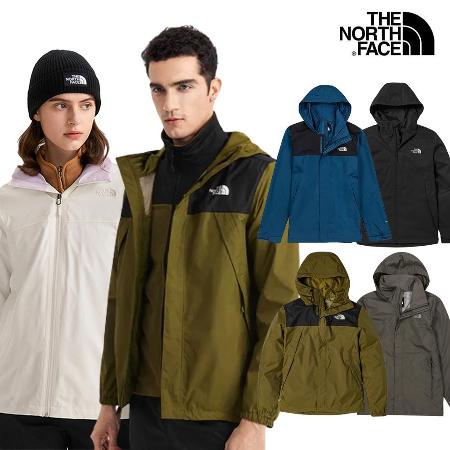 【THE NORTH FACE】
男/女防水透氣連帽衝鋒衣外套