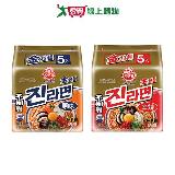 韓國不倒翁金拉麵系列(原味/辛辣)(120g/5入)【愛買】