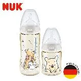 德國NUK-迪士尼寬口徑PPSU感溫奶瓶300mL+150mL