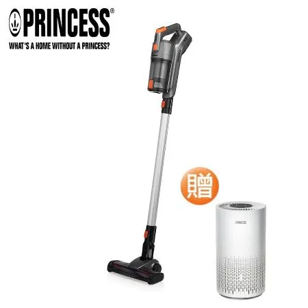 【PRINCESS】荷蘭公主 勁旋風無線兩用吸塵器339640 贈354787空氣清淨機(原廠)