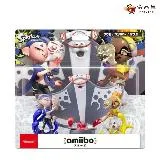 任天堂 amiibo 魚漿幫 莎莎鬼福曼曼 三入組（斯普拉遁3系列）