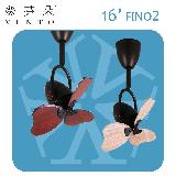 【華燈市】VENTO 芬朵 16吋 FINO2 迷你平方系列 AC吊扇-仿古色主體 2色 精品遙控吊扇