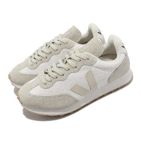Veja 休閒鞋 Rio Branco Alveomesh 女鞋 白 灰 麂皮 網布 經典 RB0102382A 8251513 - friDay購物