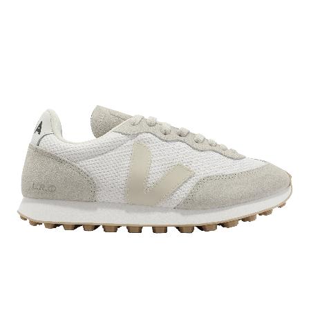 Veja 休閒鞋 Rio Branco Alveomesh 女鞋 白 灰 麂皮 網布 經典 RB0102382A 8251513 - friDay購物