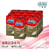 【Durex杜蕾斯】超薄裝衛生套12入X10盒