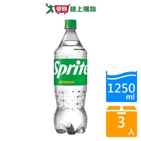 雪碧汽水1250ML X3入