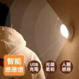 【可調角度 LED 人體感應燈】2入組-任意吸附 玄關燈 樓梯燈 床頭燈 小夜燈 充電 感應燈 燈具