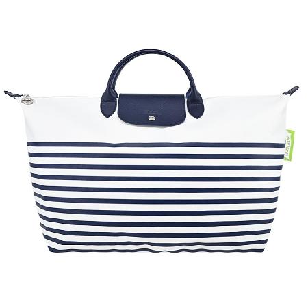 LONGCHAMP
水手風再生尼龍旅行袋