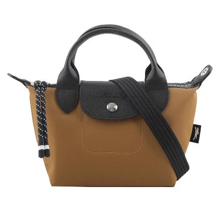 LONGCHAMP
迷你再生帆布二用包
