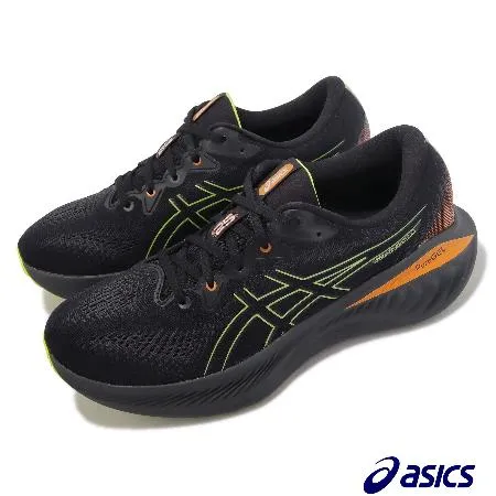 Asics 慢跑鞋 GEL-Cumulus 25 GTX 男鞋 黑 綠 防水 緩衝 運動鞋 路跑 亞瑟士 1011B683001