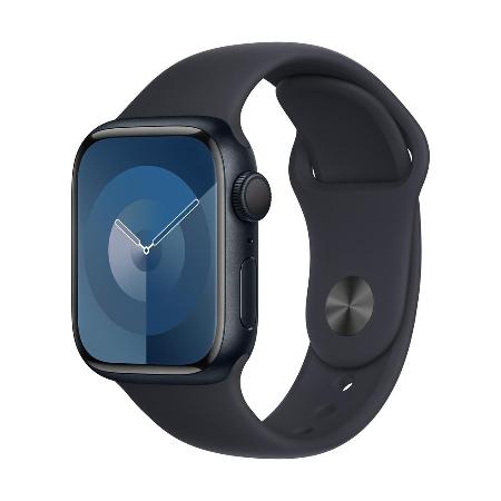 Apple Watch S9 (GPS) 41mm - 午夜色鋁合金錶殼