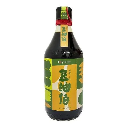 【豆油伯】茶姬釀造醬油 500ml