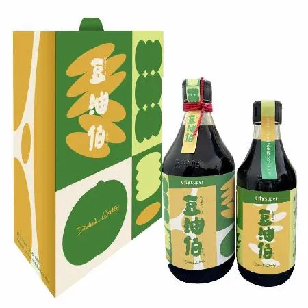 【豆油伯】茶姬釀造醬油雙入禮盒組