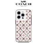 【COACH】iPhone 15系列 MagSafe 精品手機殼 小茶花