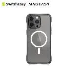 SwitchEasy ALOS M iPhone 15 Pro 6.1吋 超軍規防摔透黑保護殼(支援MagSafe)