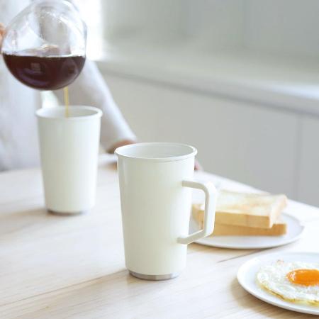 【JIA 品家】虹彩鋼 琺瑯不鏽鋼環保馬克杯470ml